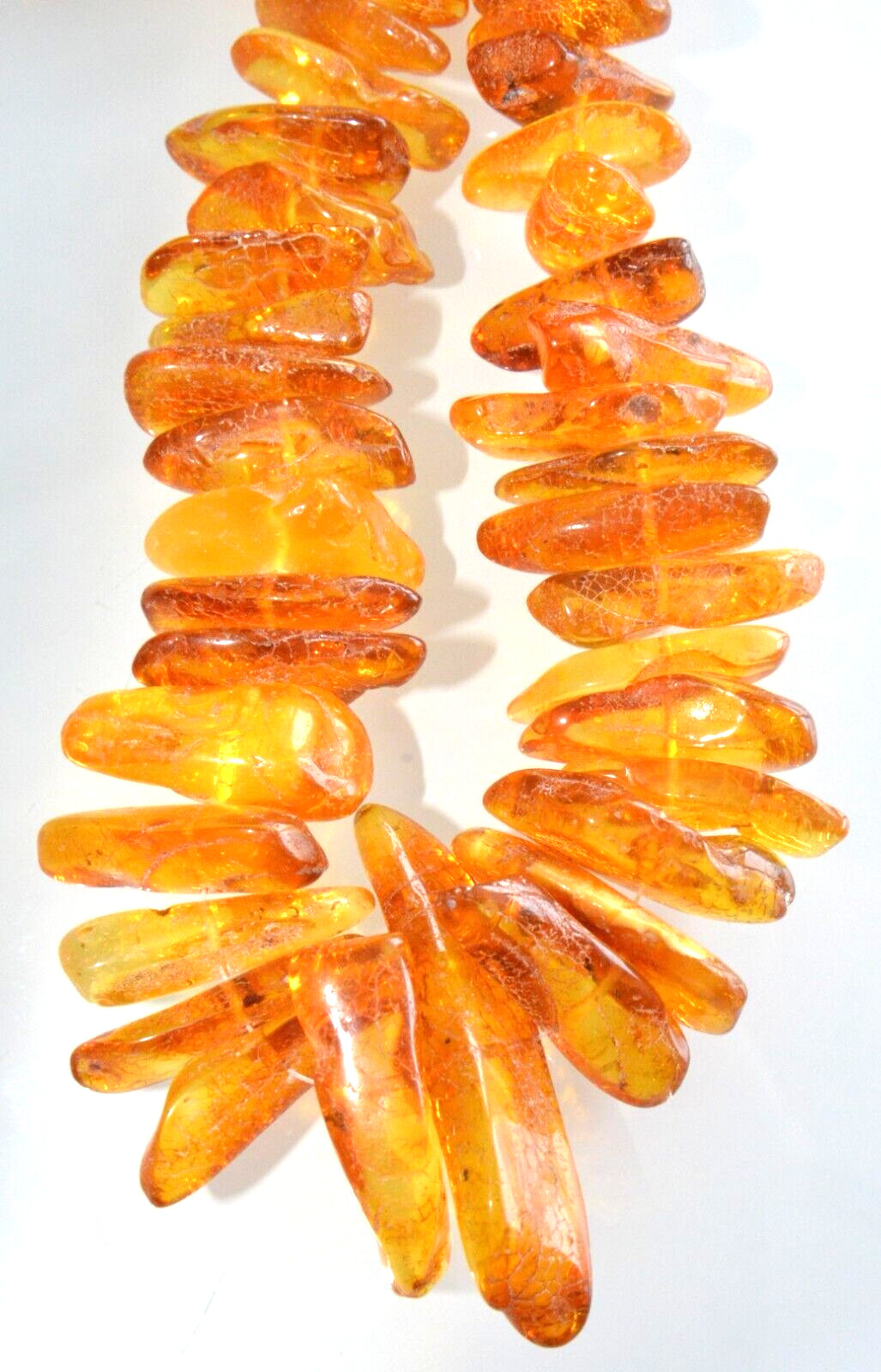 72gr RUSSIAN SOVIET BALTIC AMBER BEAD NECKLACE 琥珀 BRACELET STONE PENDANT EARRING