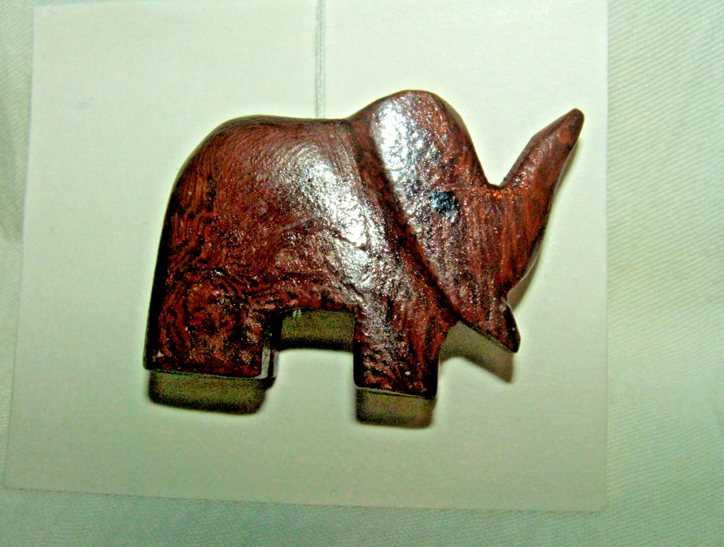 6 pc Vintage Wood Carved Safari Theme Jewelry Collection in Browns Black & Beige