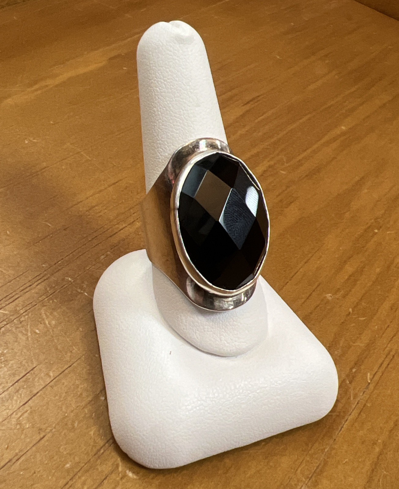 Mexican Designer Dominique Dinouart Sterling Silver Adjustable Ring DDD Signed