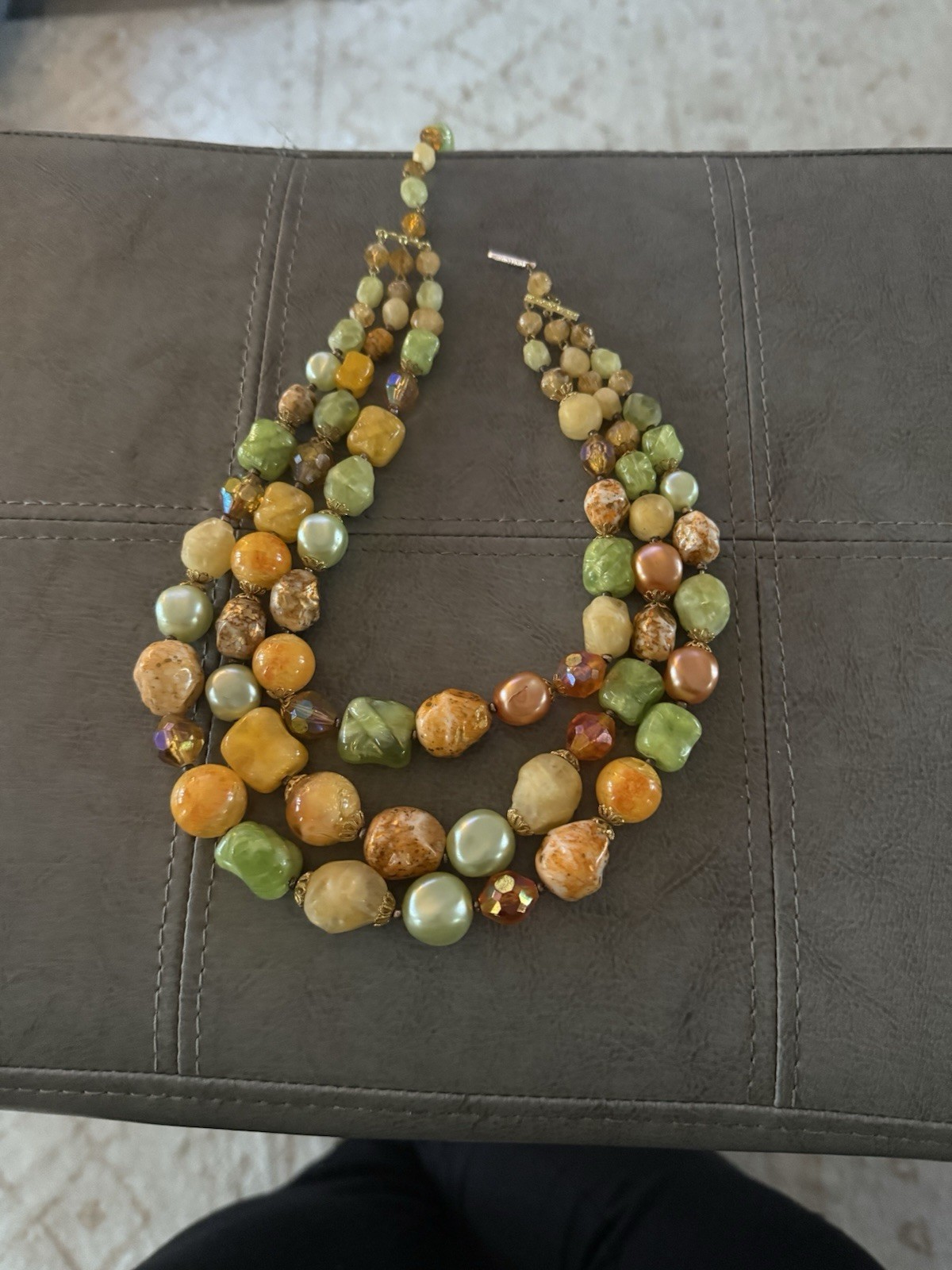 Vintag Costum Jewel Lot Earring Necklace Brooch Mid Cent 50s 60s 80s Retro Mixed
