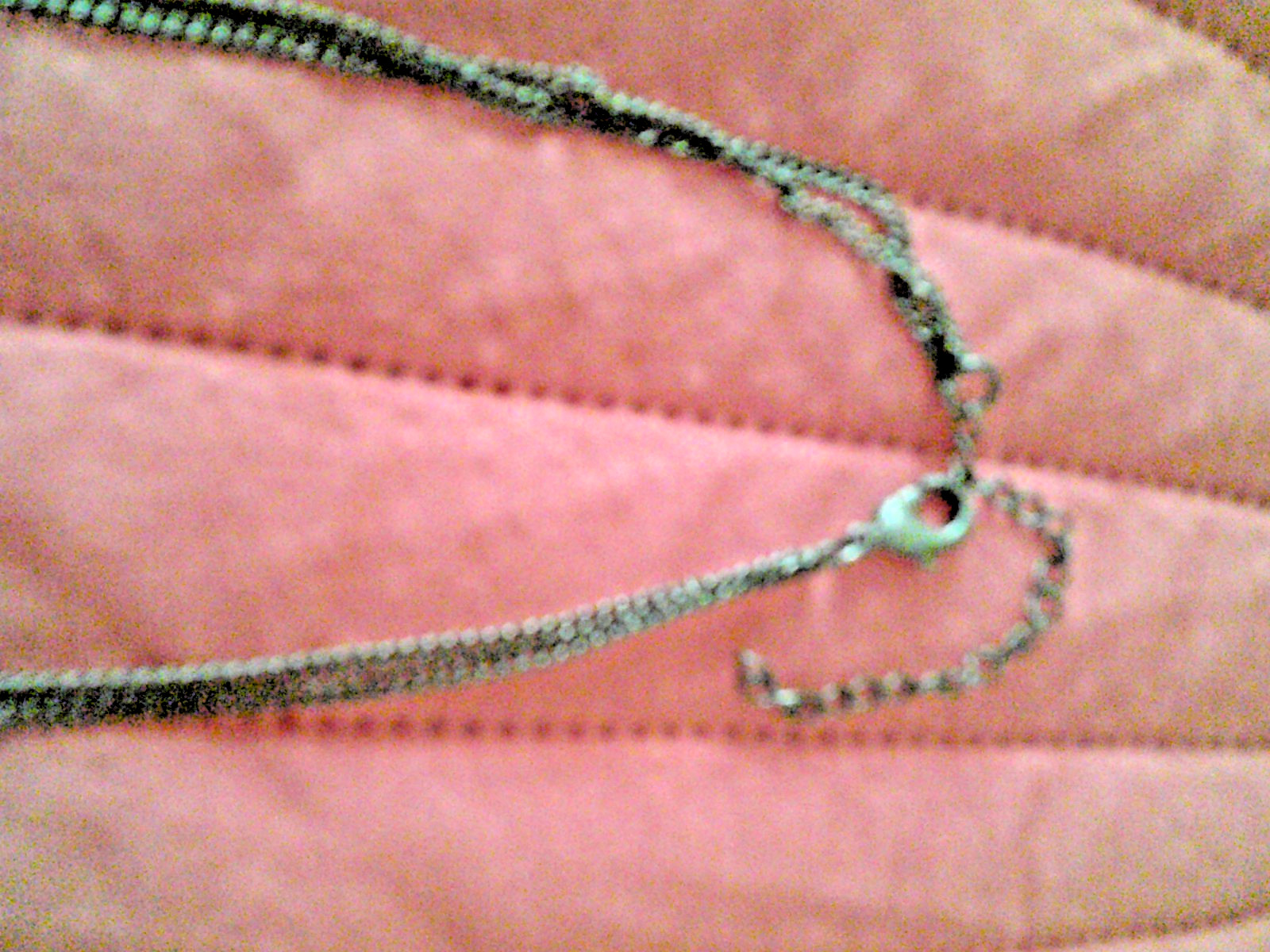 Vintage Bronze Tone 35″ Necklace Ring Size 6