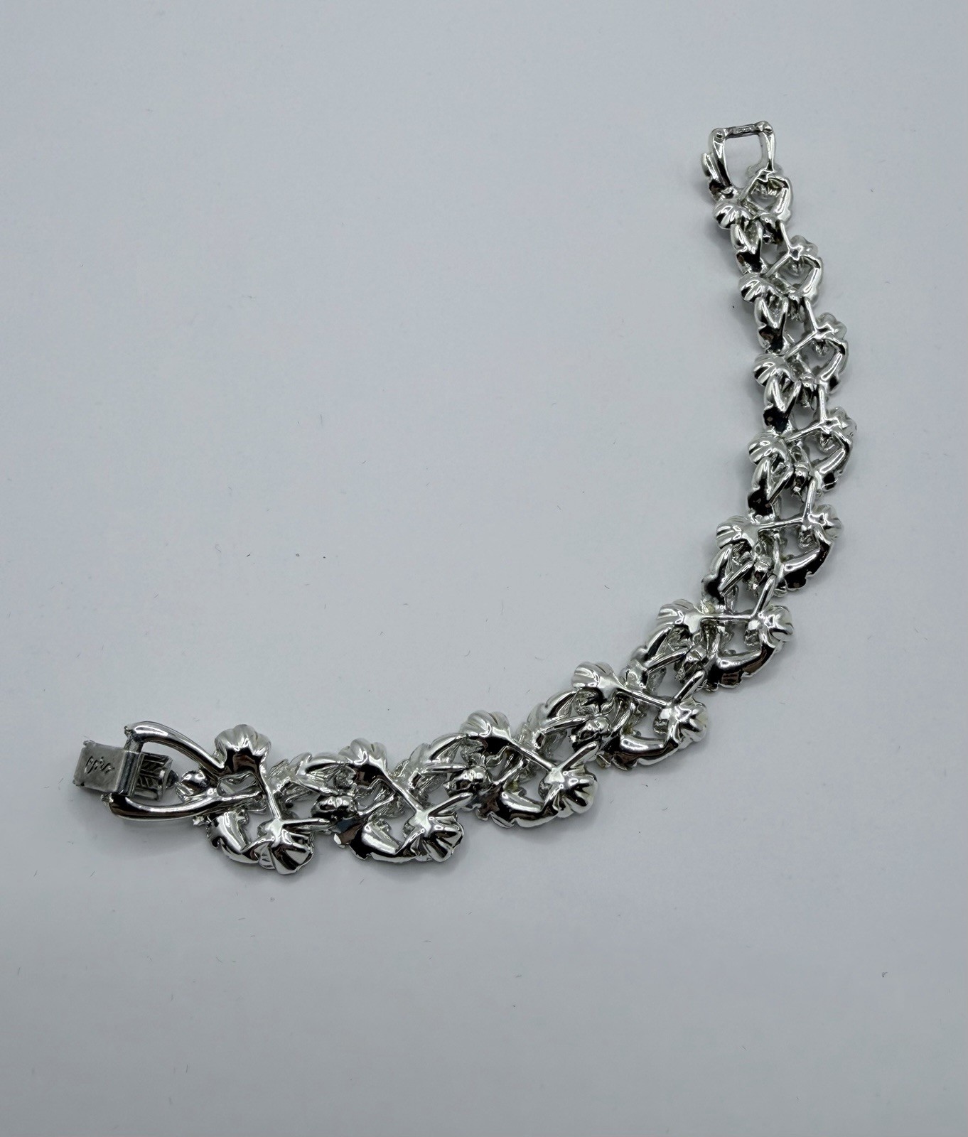 Vintage Script-Signed Coro Baby Blue and Silver Tone Parure 1950s