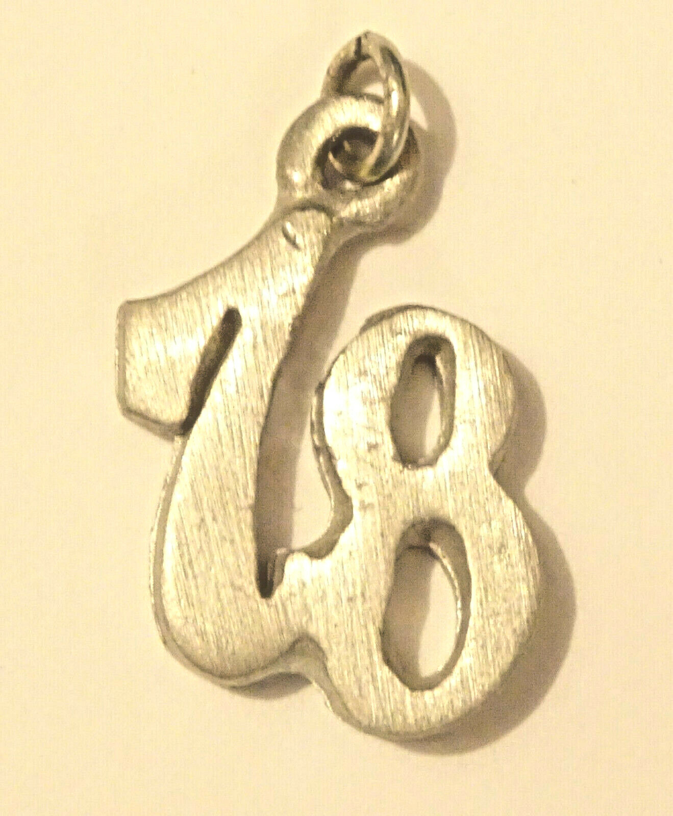 78 Charm Vintage Silver Tone 1978