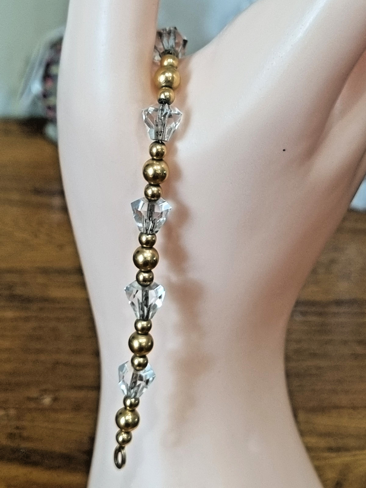Antique 12k Rose Gold Fill Spinel bead Bracelet necklace pair available video