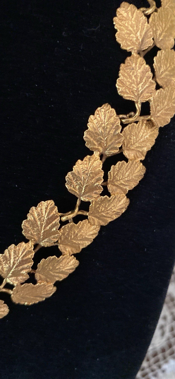 RARE Metropolitan Museum of Art 18k Gold Plated Choker Necklace