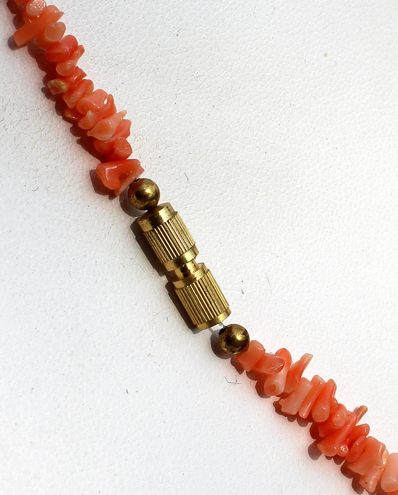 Vintage 20 1/4″ Natural Branch Coral Necklace