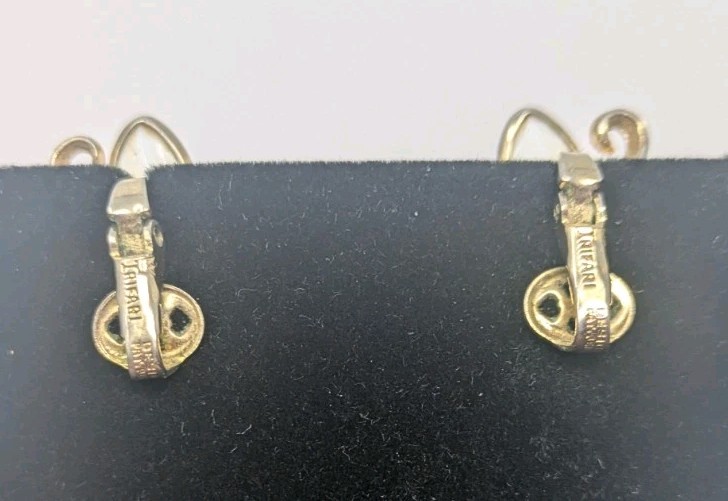Vintage Lot Clip Screwback Earrings 22 Pair Hobe Trifari Lisner Avon Unbranded