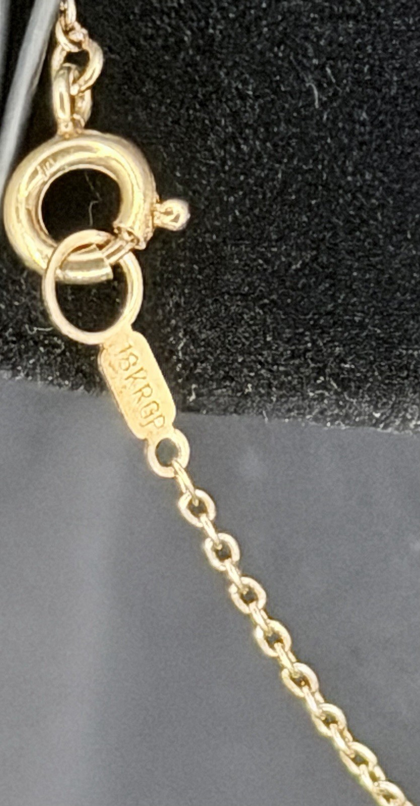Vintage 16KRGF Gold Filled 18” Bar Station Link Necklace Delicate Chain