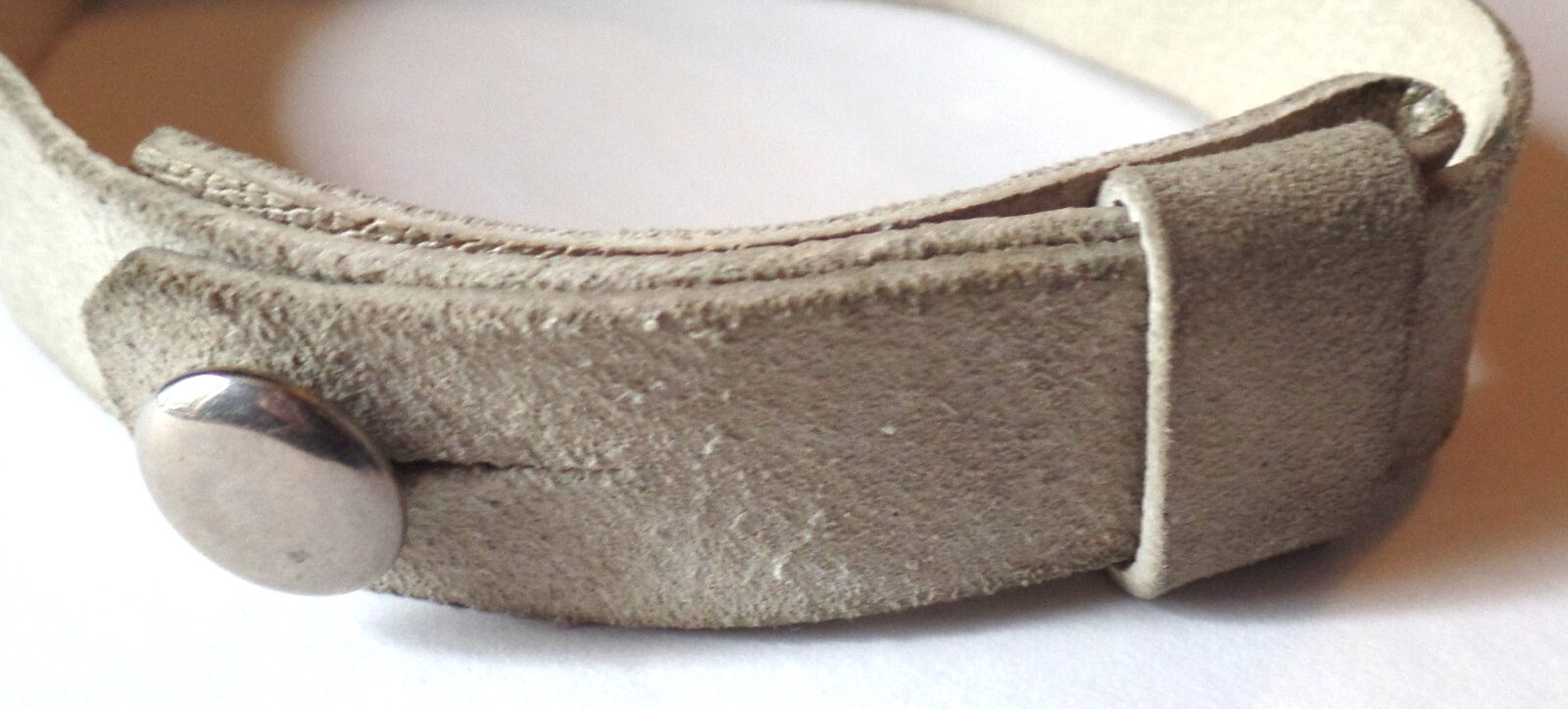 Vintage Gothic Suede Leather Neck Choker (Not sure if it’s for a pet or person)