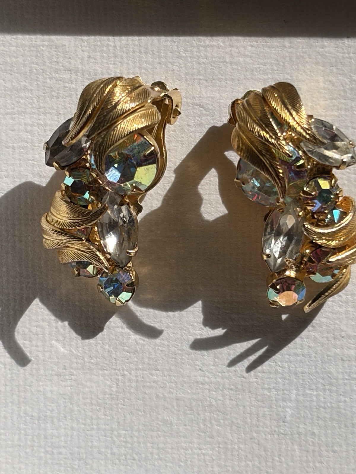 Verified Juliana D&E Venus Flame Clear Navettes Earrings Book Piece Page 246