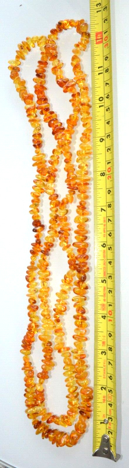 ✅135 cm=54gr RUSSIAN SOVIET BALTIC AMBER BEAD NECKLACE 琥珀 BRACELET STONE PENDANT