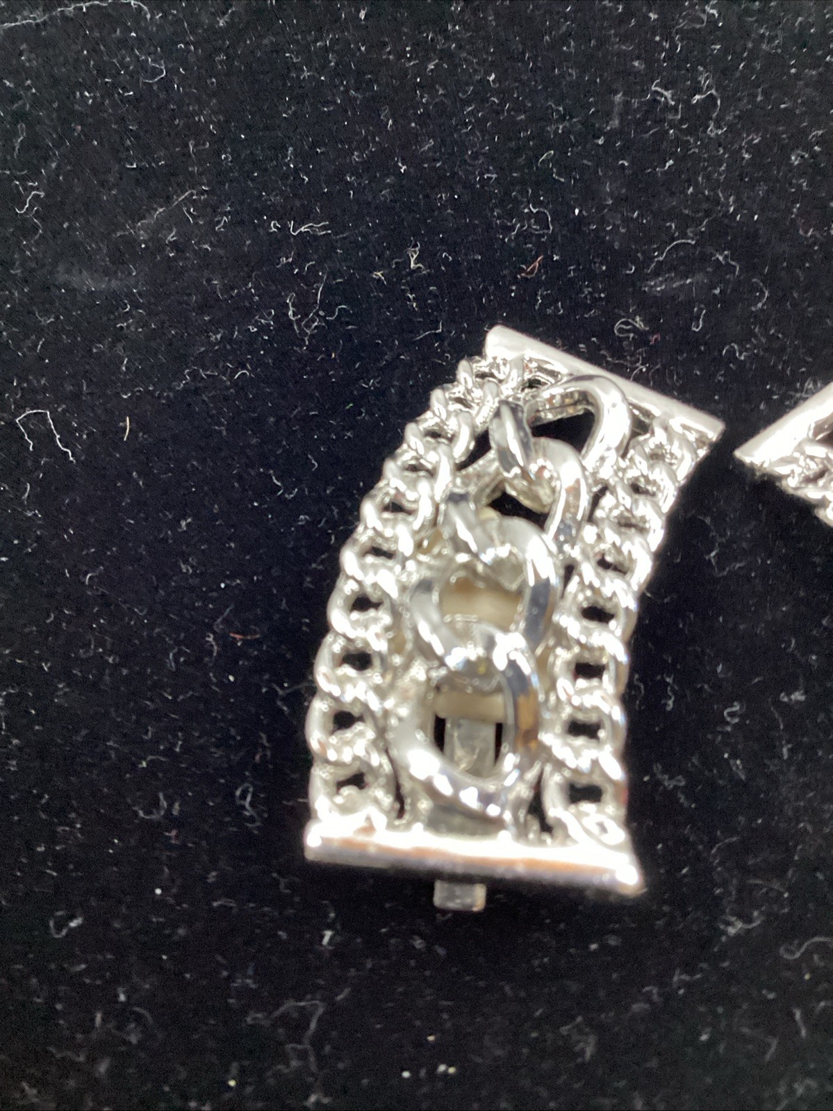 SARAH COVENTRY Silver Tone Earrings Signed Vintage Jewelry