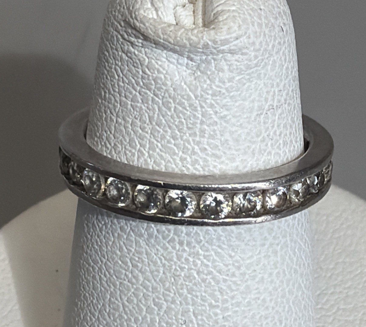 Sterling Silver Lot Of 5 Various Pearl CZ Multicolor And White Rings Size 5