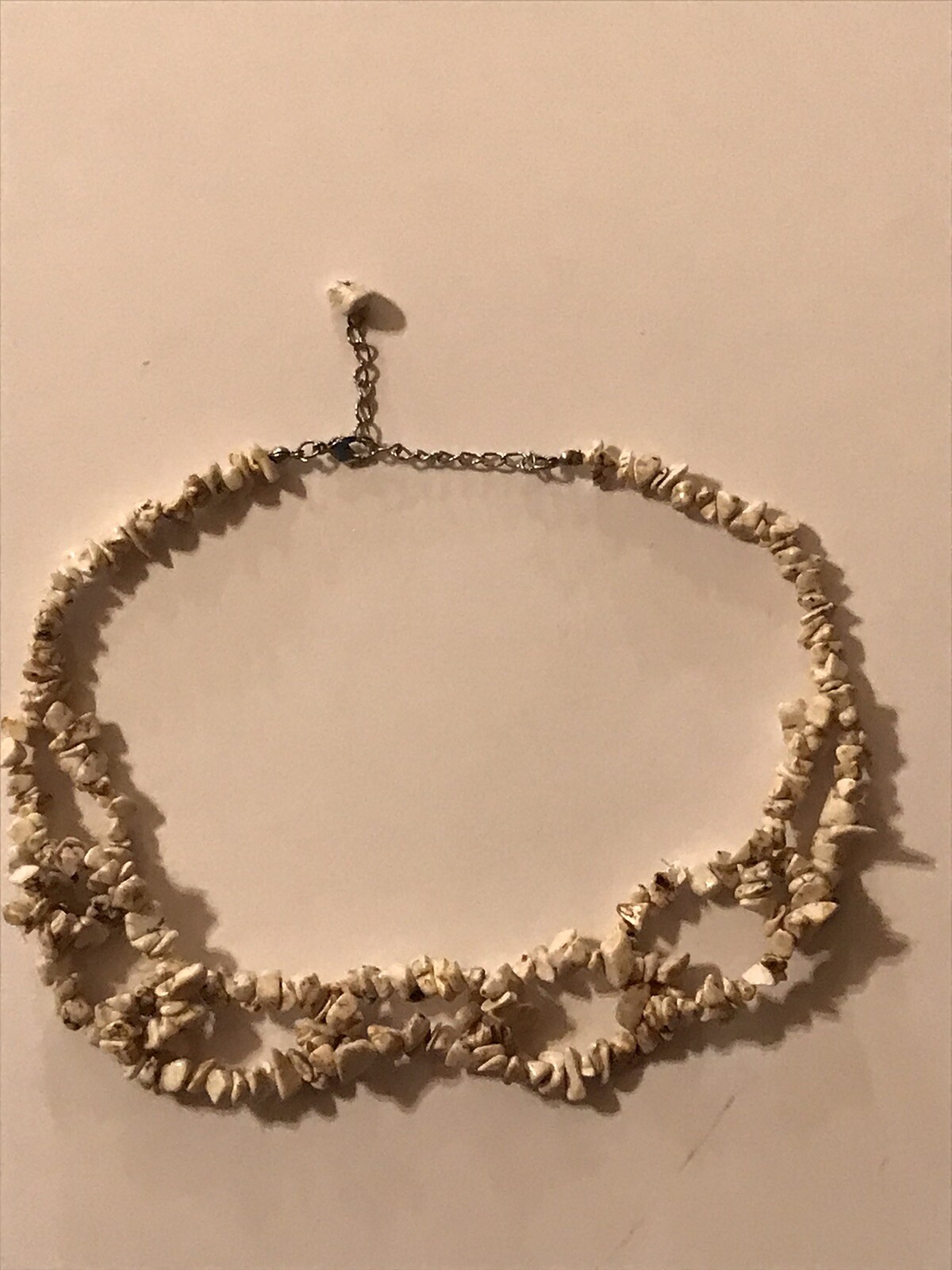 Pooka Shell Necklace Vintage And Adjustable