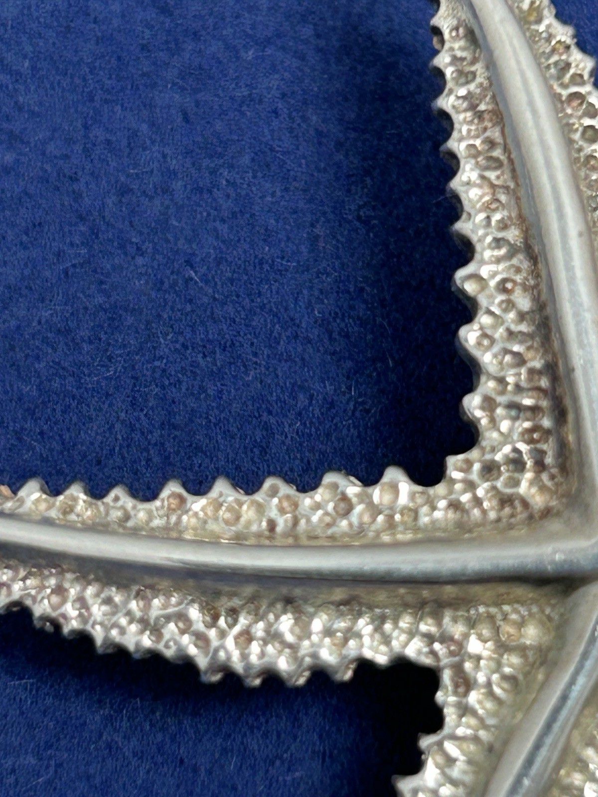 Vintage MEX 925 Sterling Silver Starfish Brooch Pin Coastal Vibes