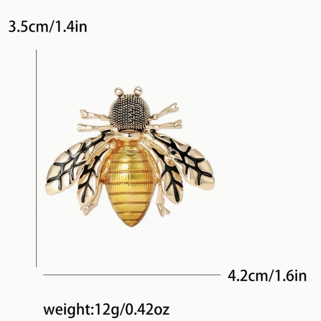 Set Of Chic Bug Brooches