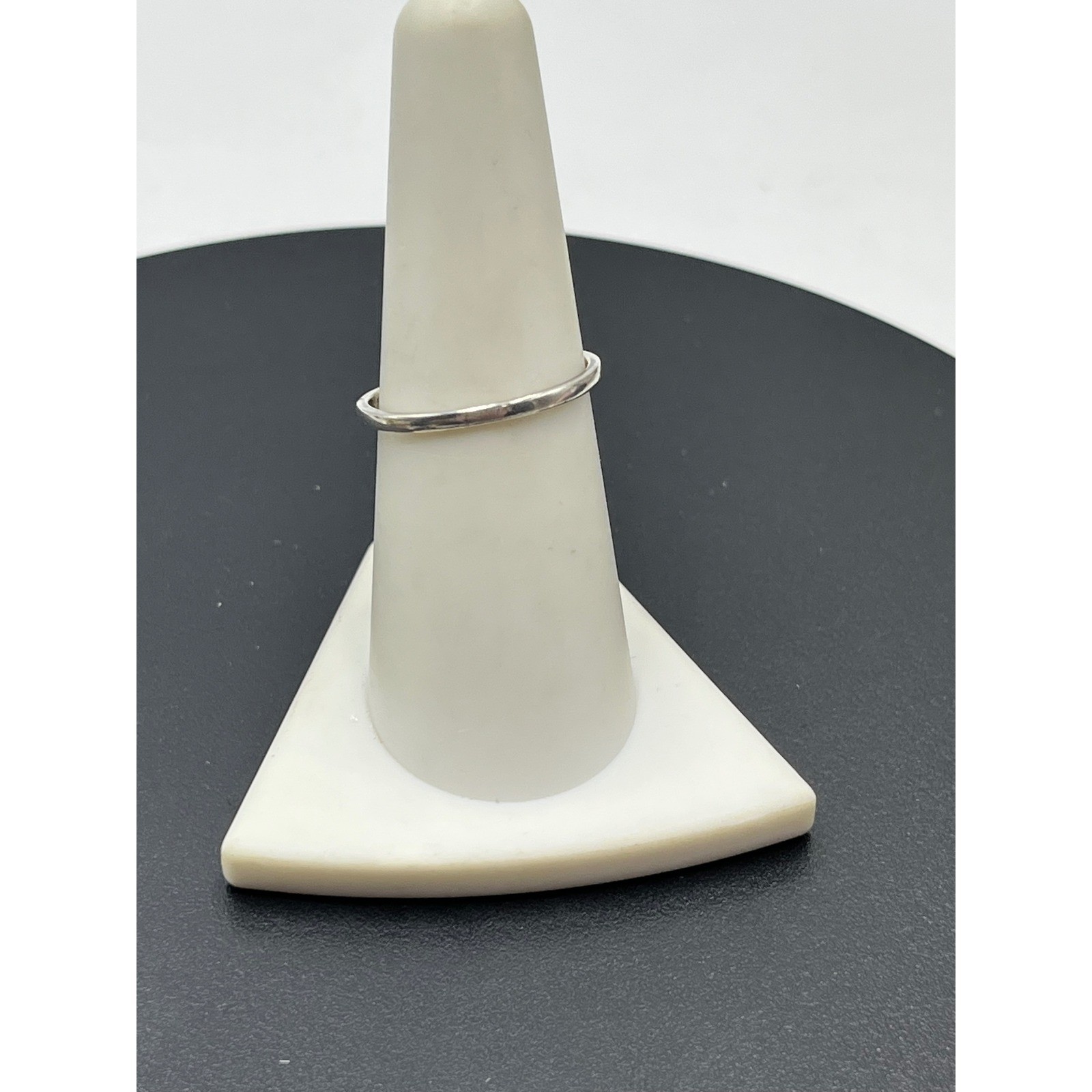 Mikimoto Vintage estate Akoya Pearl Sterling Silver 925 Toi et Moi Bypass Ring