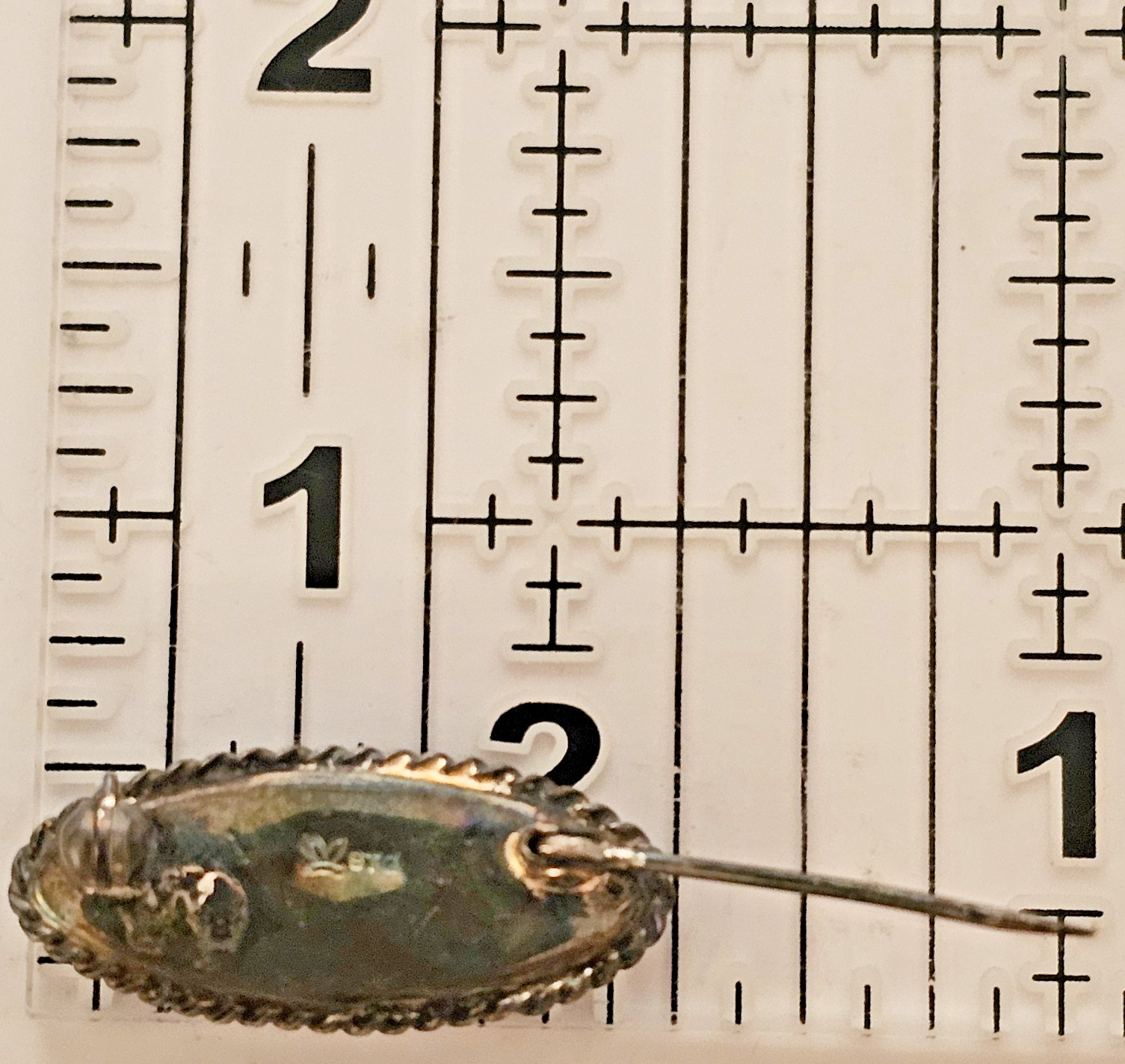 VTG Ariki Ataahua Sterling Silver Paua Abalone Brooch New Zealand Bee Symbol