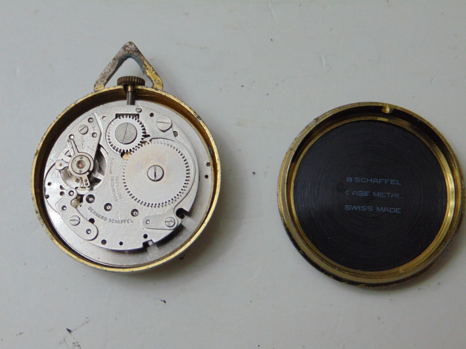 Vintage Cameo Lucerne Swiss Made Necklace Pendant Manual Windup Mechanical Watch