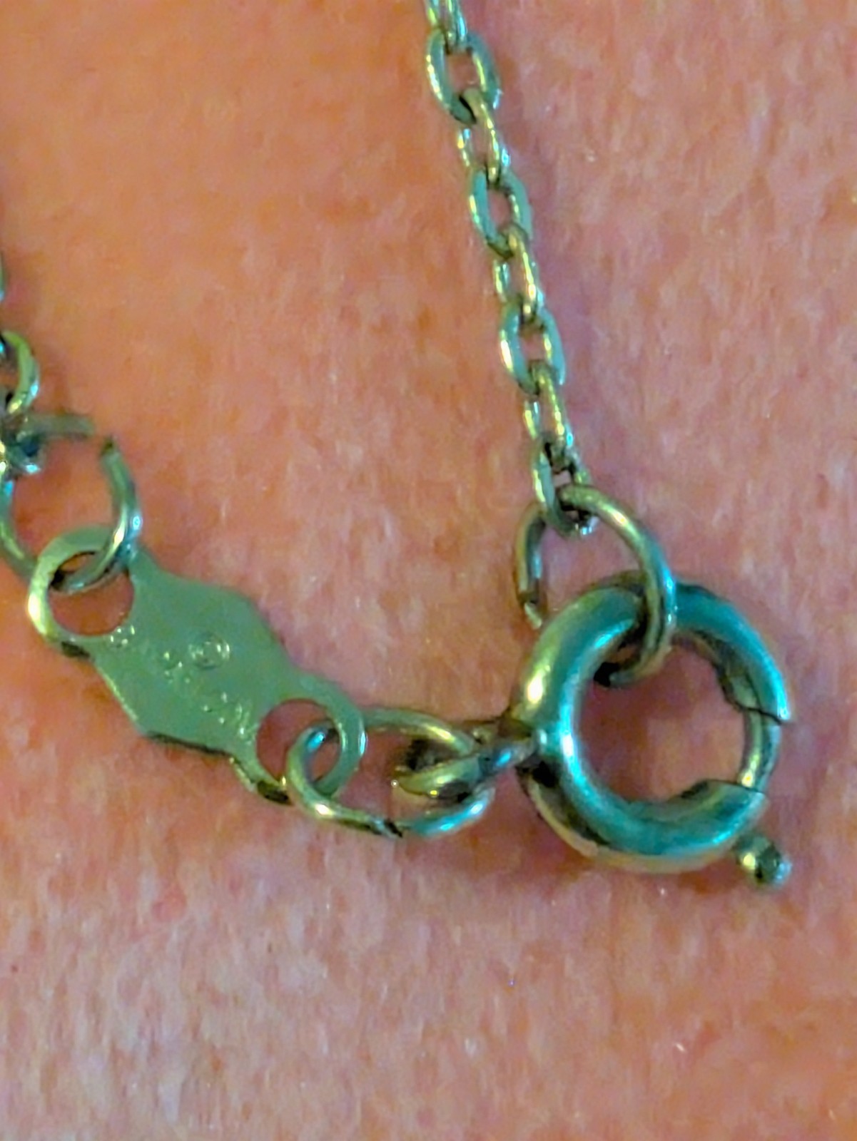 Vintage Sarah Coventry Moon Beam Star Cross Gold-tone Necklace Faux Opal Pendant