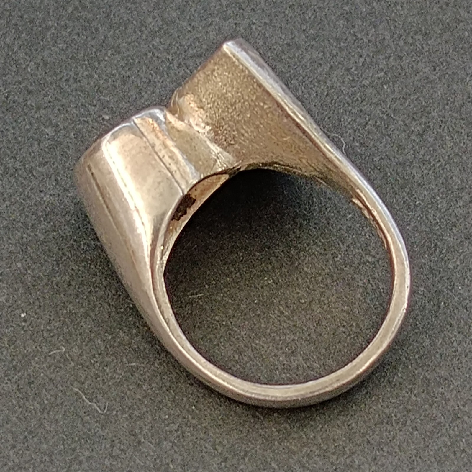 VTG Sterling Silver Ring Brutalist Modernist Sculptural Abstract Artisan OOAK 7