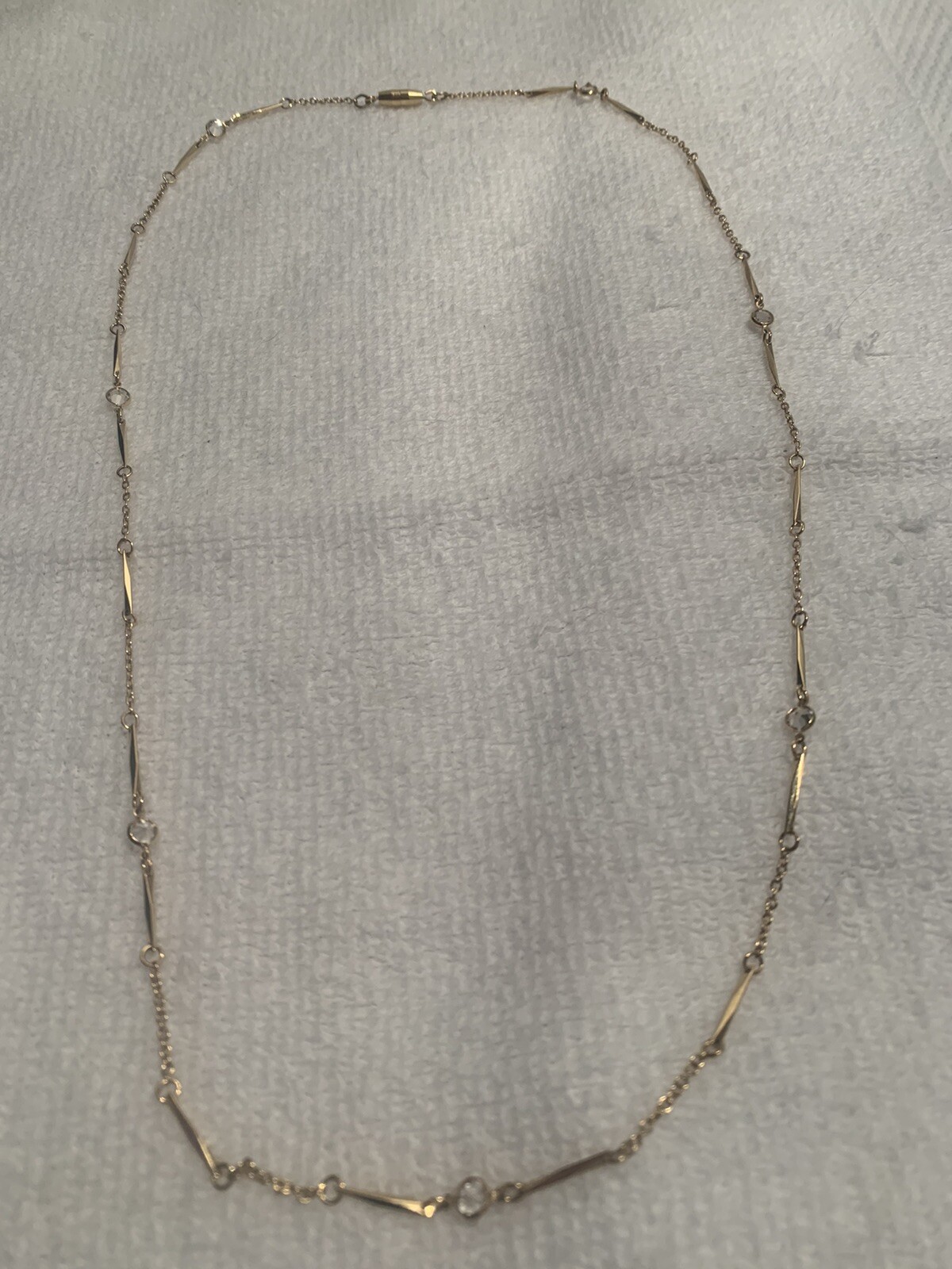 Lovely Avon Simulated Diamond Accent Necklace