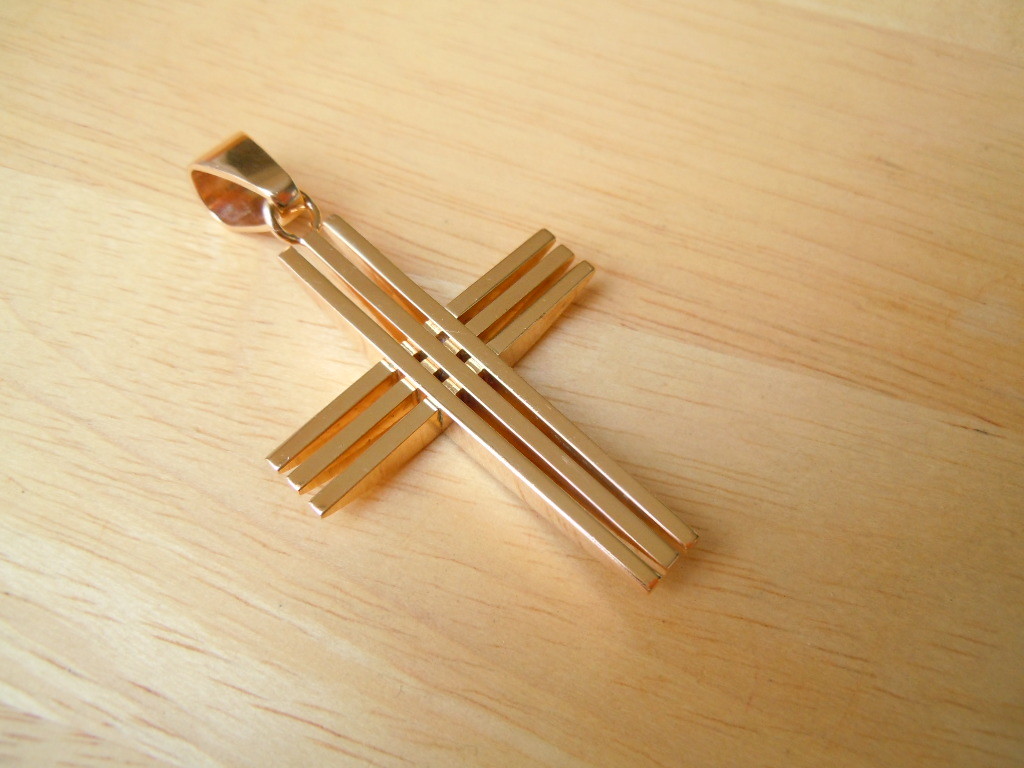 Cross Pendant 0.7oz/2 11/16×1 1/2in