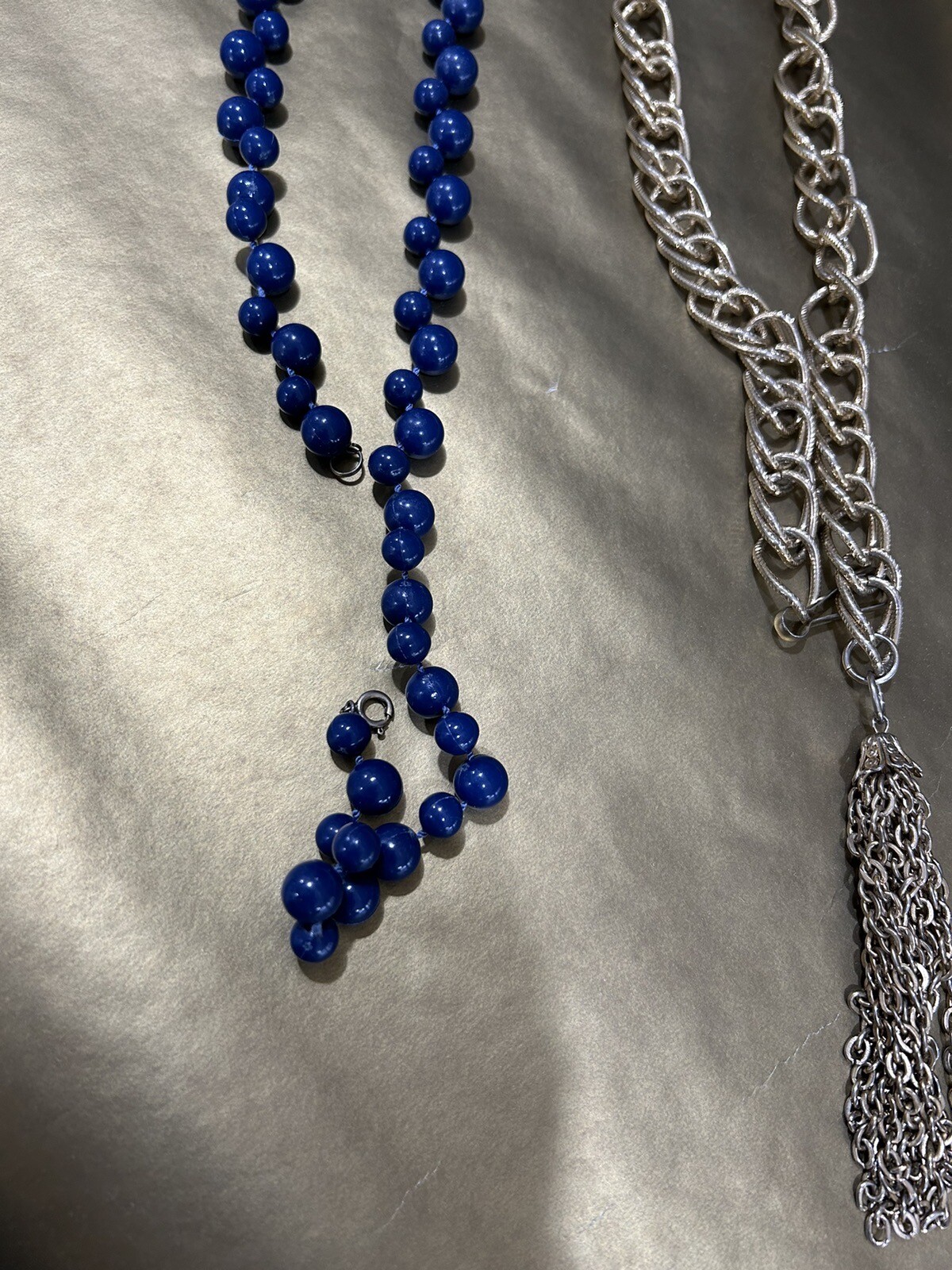 Vintage Costume Jewelry in Velvet Sack – L-Q-Q-K
