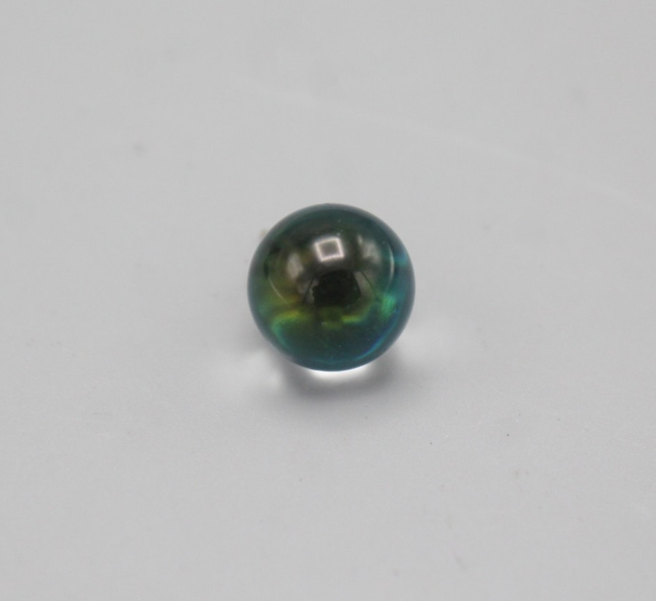 Vintage Pools of Light Large 12mm Crystal Orb Stud Earrings Amazing Colors