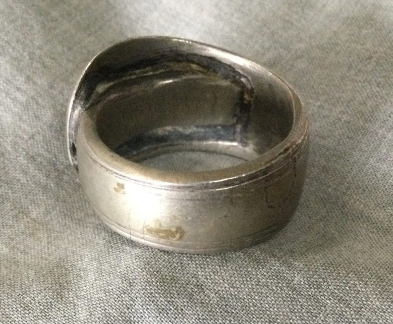 Vintage Mothers Birthstone Ring – May – November – January / July – Custom Spoon