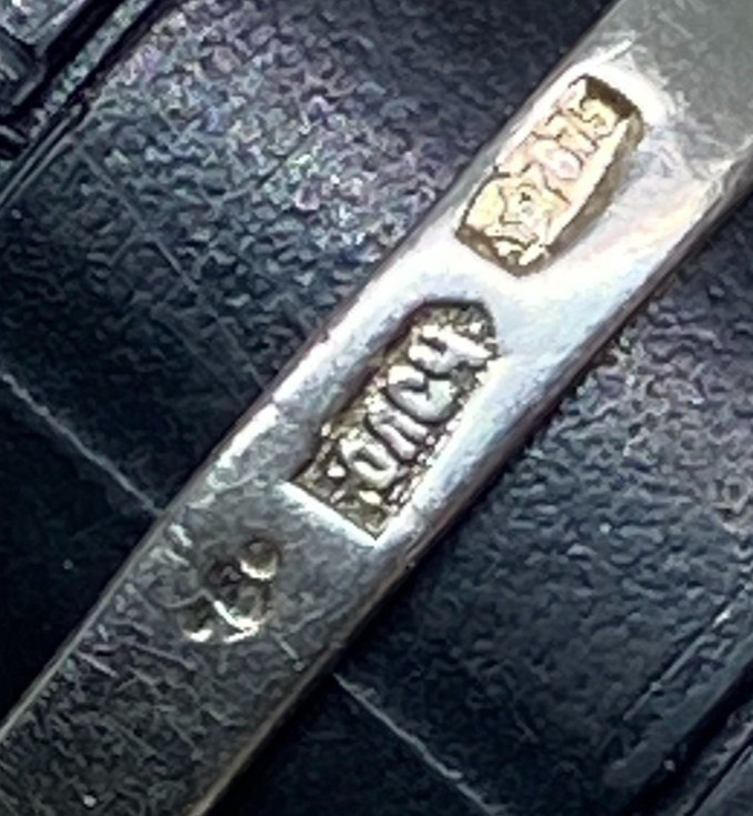 Rare vintage “Kubachi ” ring made of USSR silver. 875: Size 6 . Weight 1.39 g
