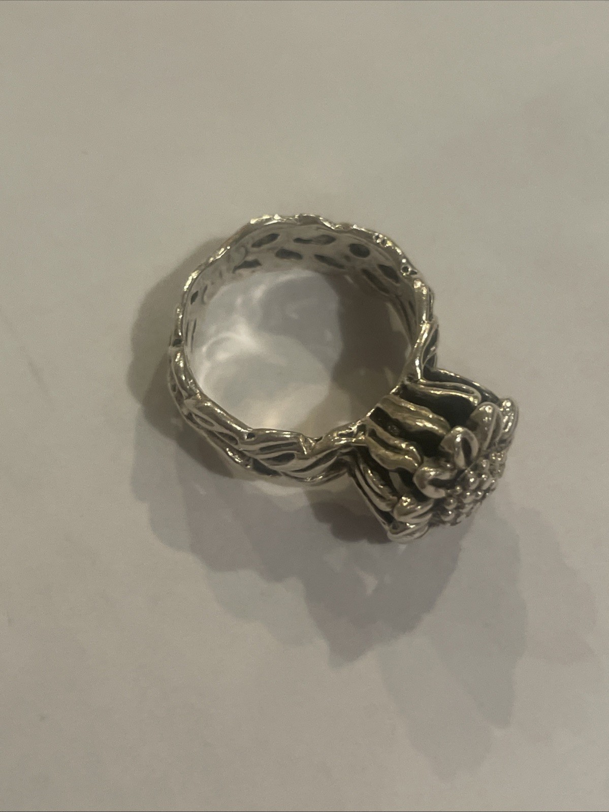 Dian Malouf Flower Ring Size 7