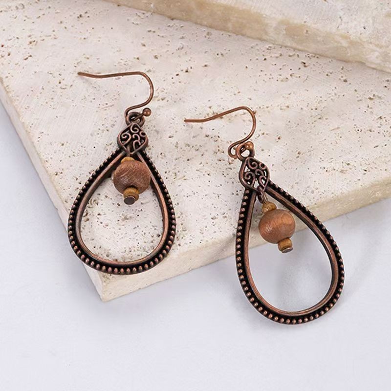 Vintage ethnic style earrings Bohemian Maillard jewelry