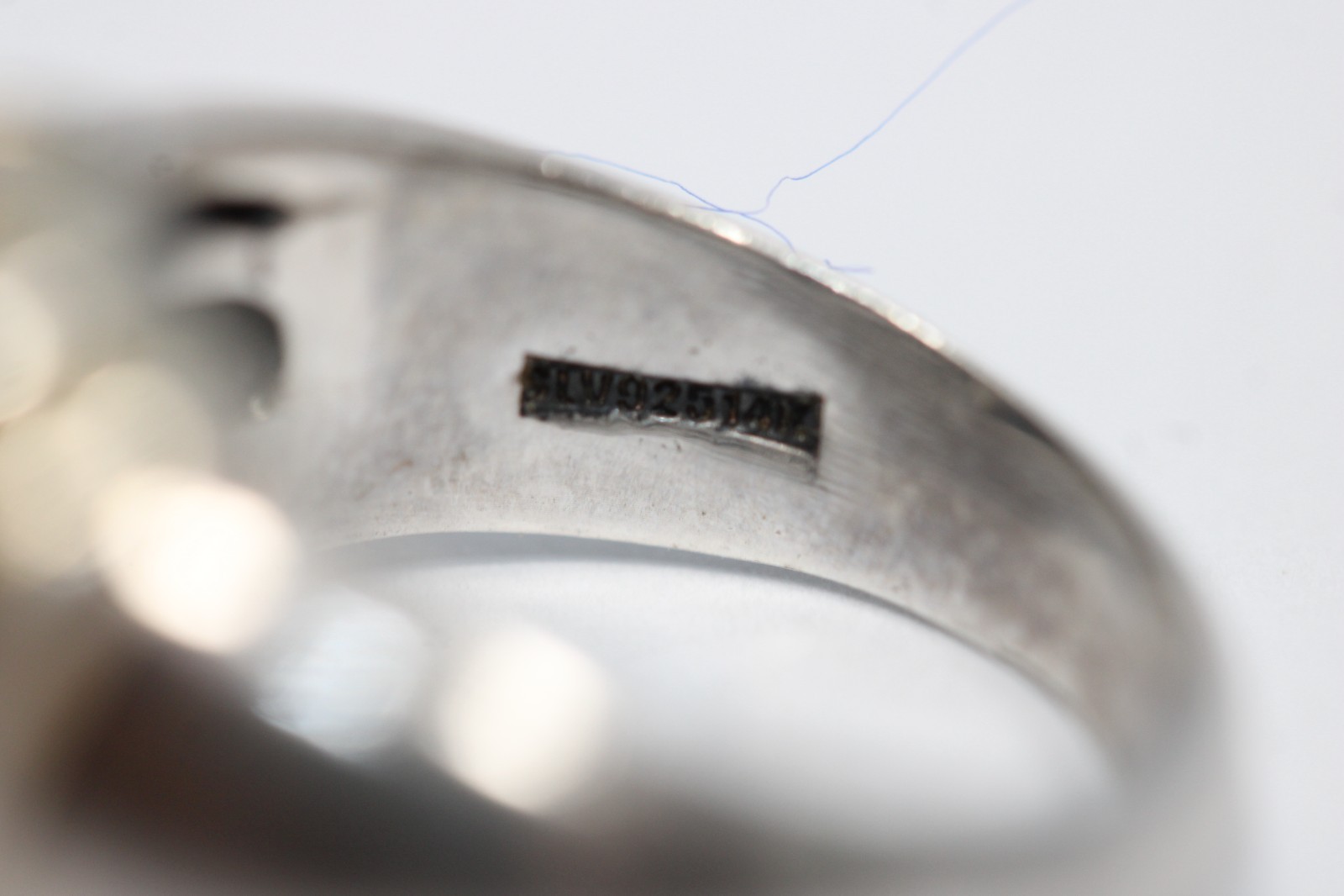 925 Sterling Silver 14K Gold Vintage Modernist Ribbed Dome Ring Size 7