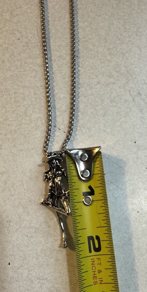 Vintage Pendant Metal Rope Necklace Jewelry Biker Woman Girl NEW