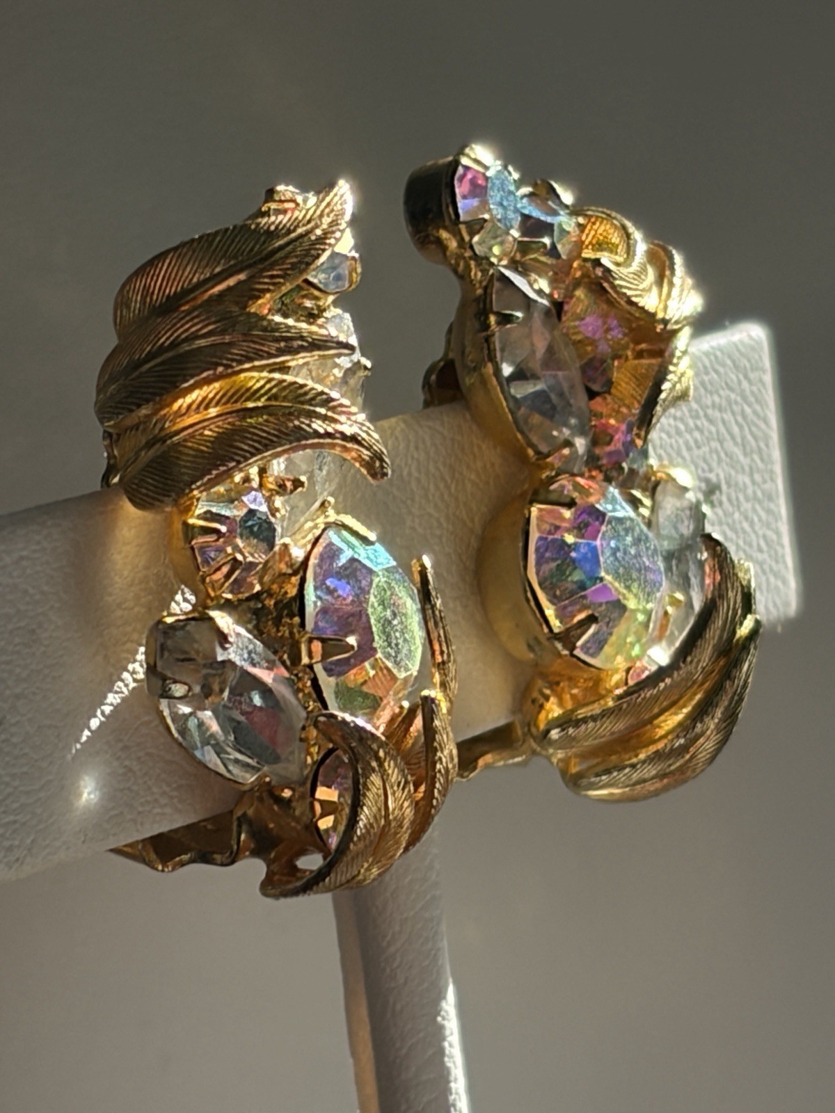 Verified Juliana D&E Venus Flame Clear Navettes Earrings Book Piece Page 246