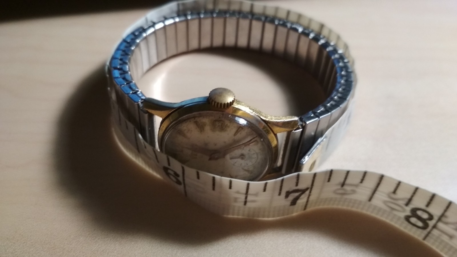VENUS VINTAGE WOMAN WRISTWATCH MECHANICAL HAND WIND-UP SWISS MADE 19 RUBIS