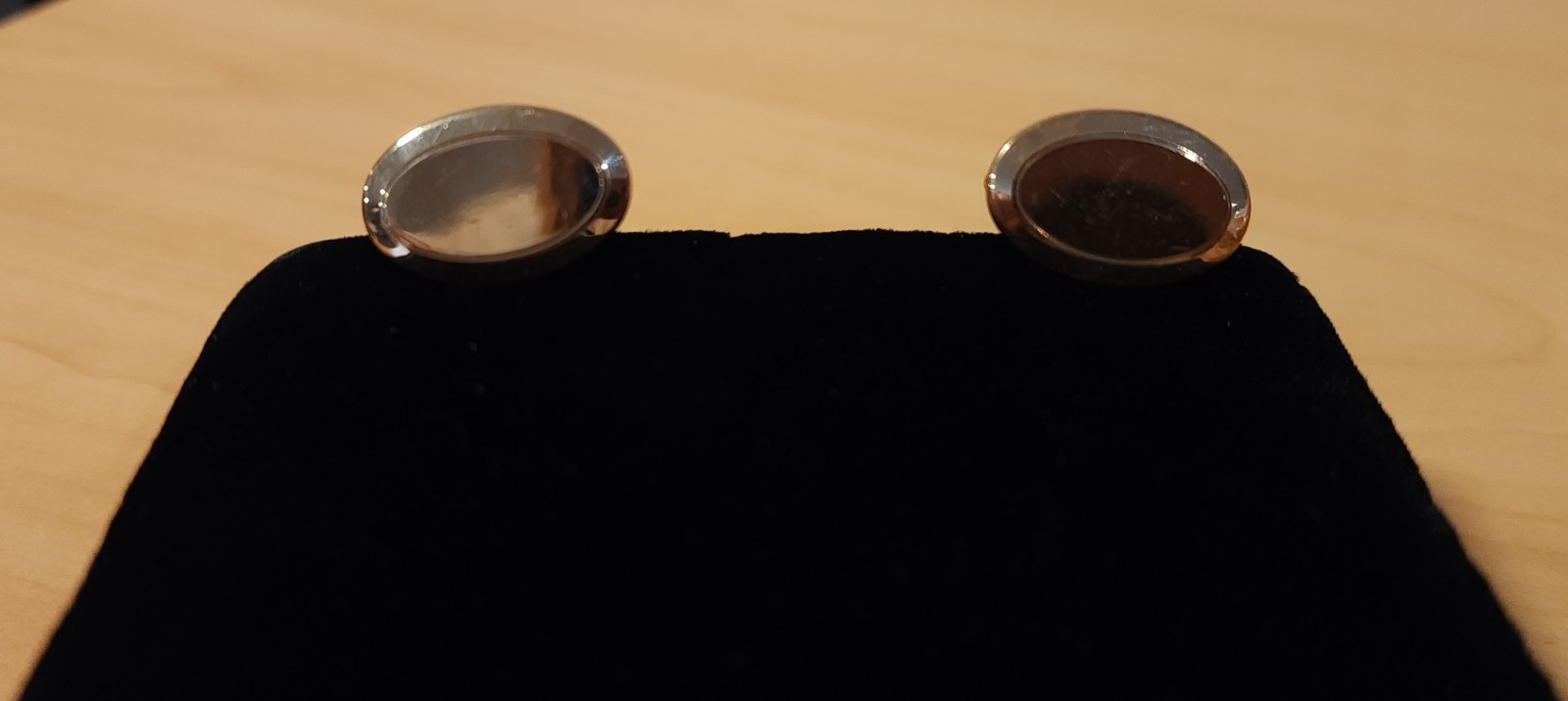 Vintage Swank 12K Gold Filled Cuff Links & Anson Tie Clip