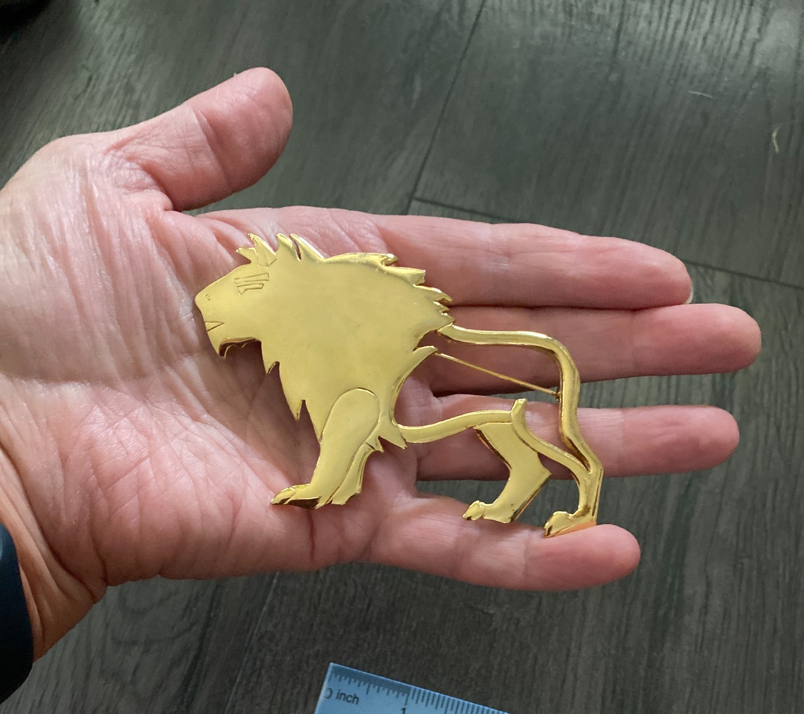 6 Vintage To Modern Safari Animal Brooch Lot Lion-Giraffe-Zebra-Leopard-Elephant