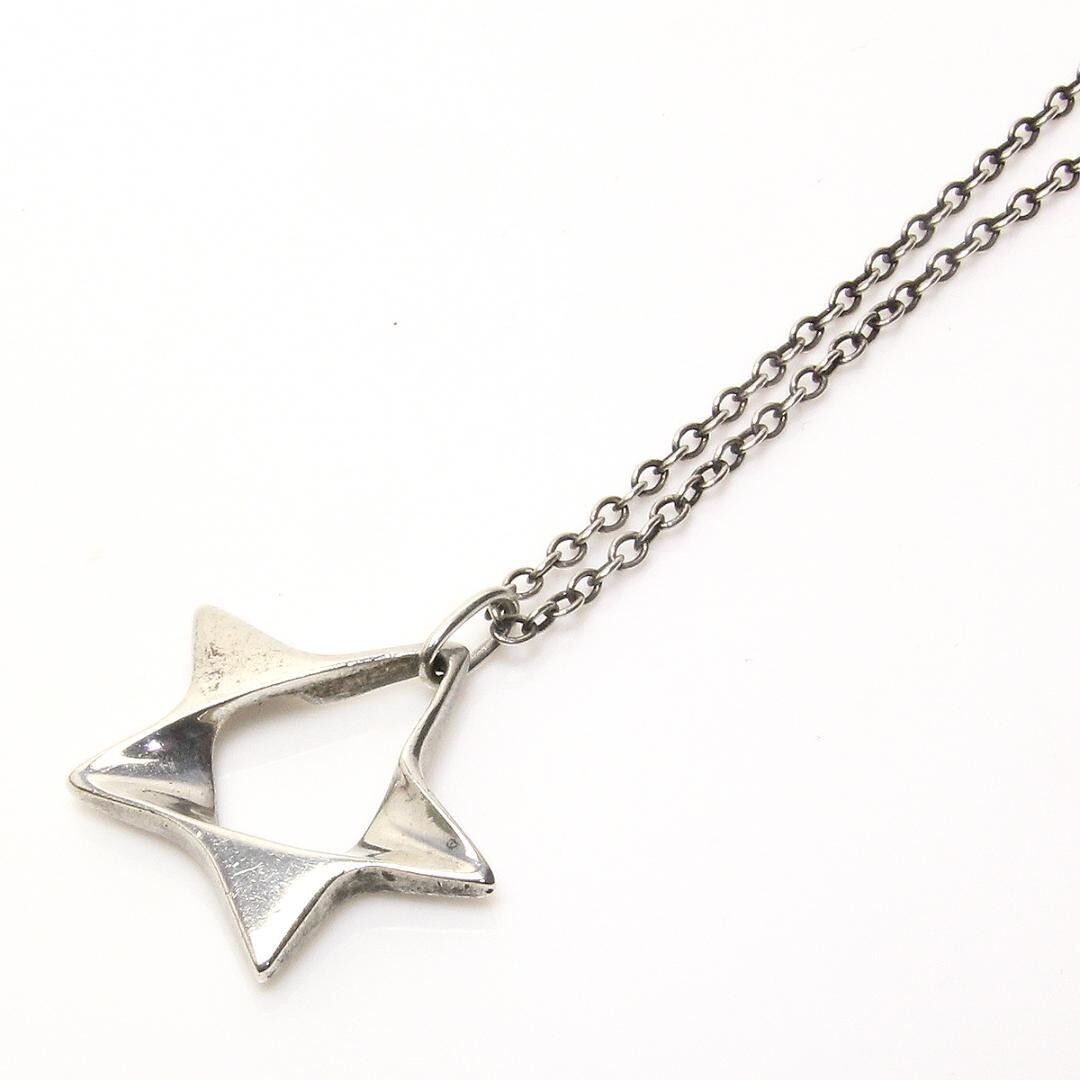 Georg Jensen Necklace Pendant 178 Sterling Silver 925 Star L45cm Top2.5cm