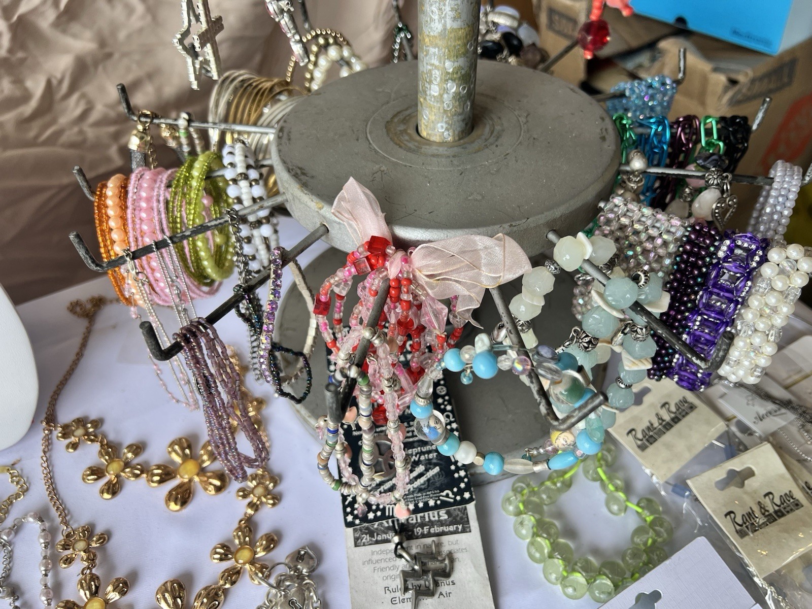 Lot 10- 15 Pieces or ½ Pound Vintage To Modern Fashion Jewelry All Wearable