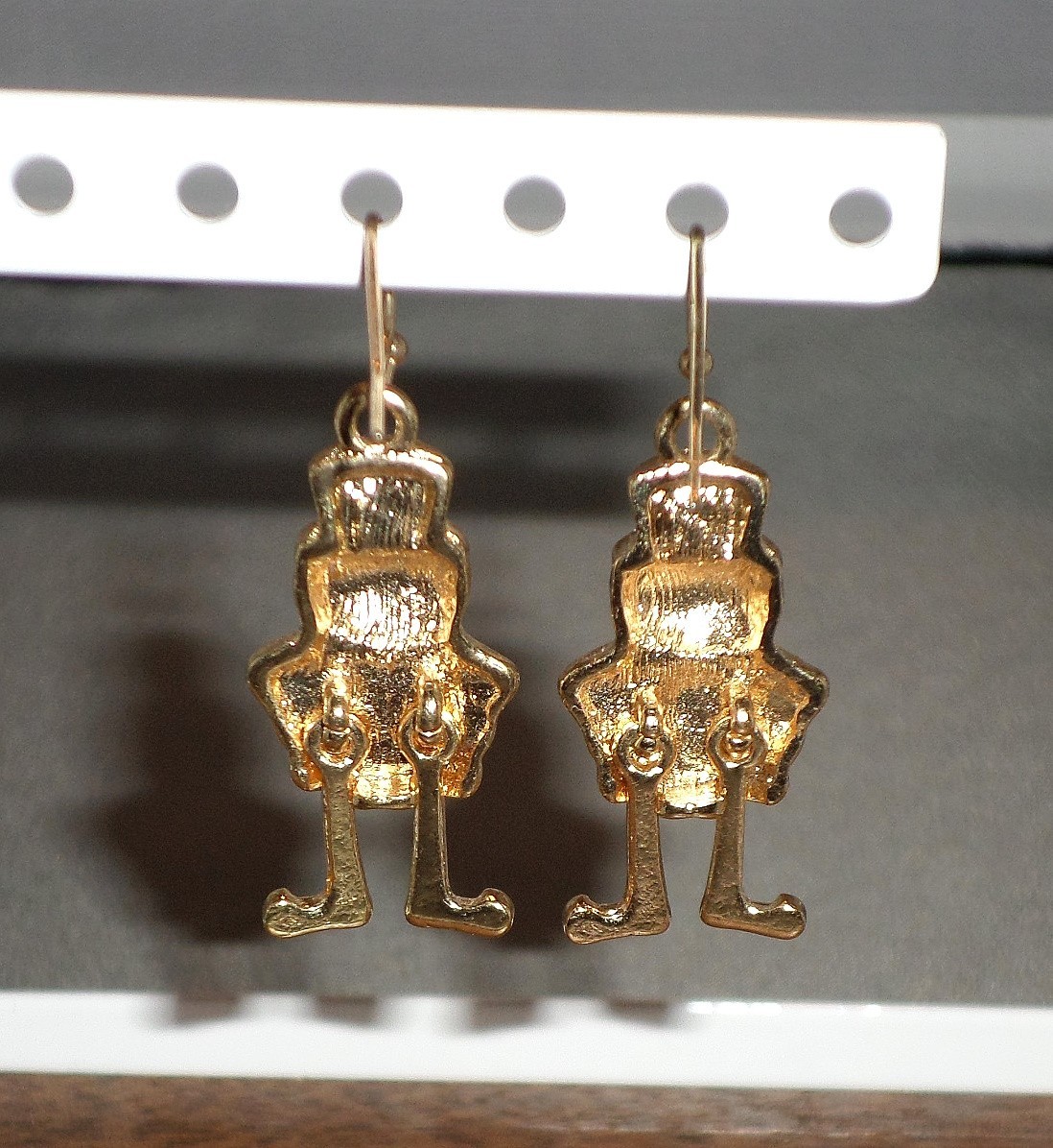 Vintage Leprechaun Earrings with Dancing Legs – St. Patrick’s Day
