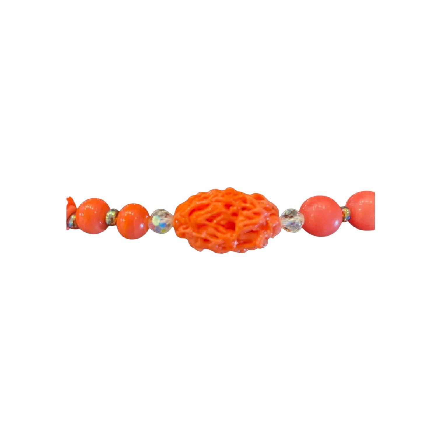 Hattie Carnegie Glass Bead Necklace