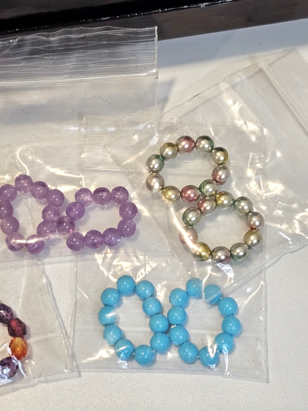 Vintage Joan Rivers Earrings set convertible bead faux pearl multicolor
