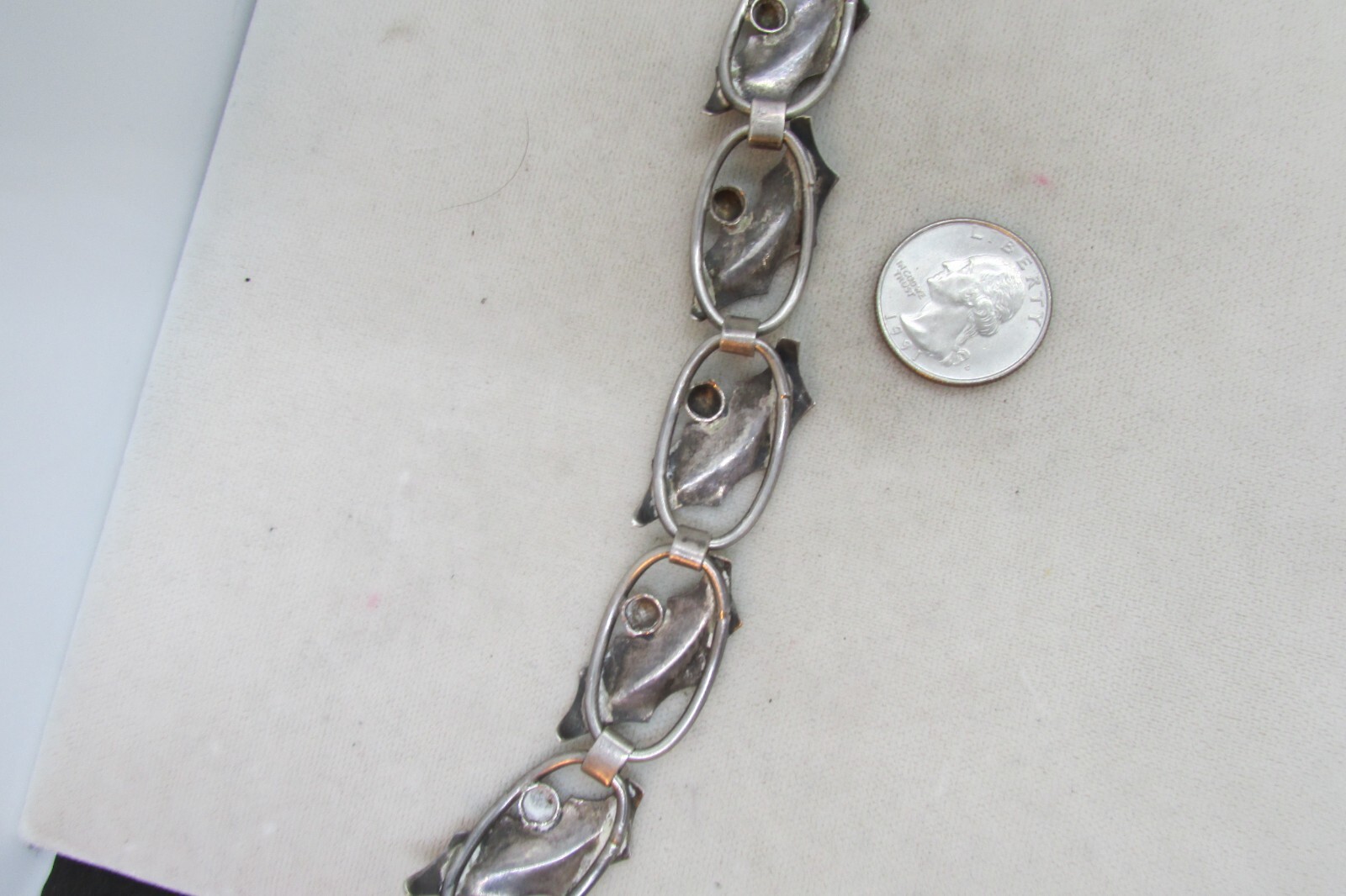 VINTAGE MEXICAN 980 STERLING BRACELET DAMASO GALLEGOS–NEW PRICE—