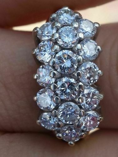 Art Deco Antique Vintage 3.90 Ct Diamond Engagement Ring 14K Yellow Gold FN