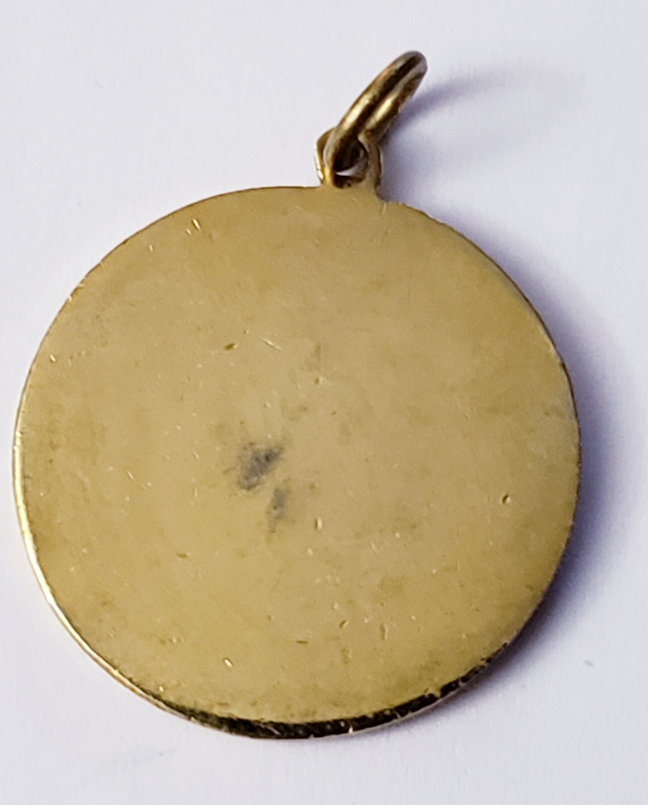 Vintage Van Der Meer Tennis Black & Gold Tone Souvenir Collectable Pendant RARE
