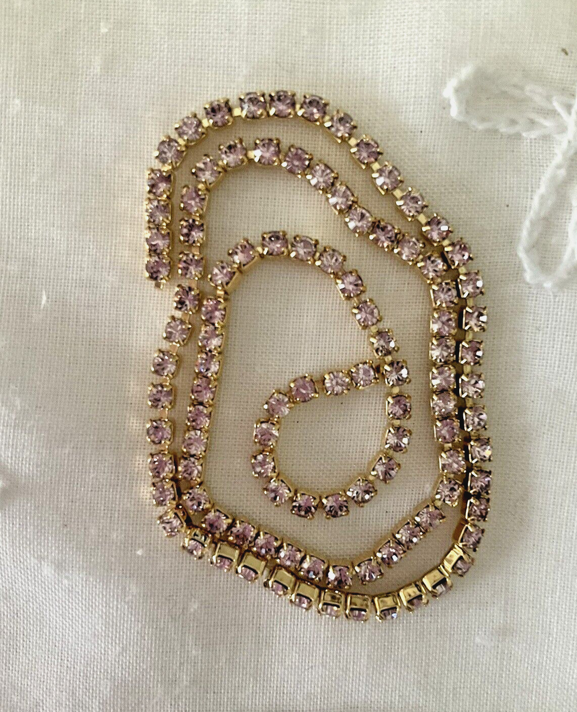 Pendant Kit Finch Painted Gold Egg Lavender Crystals Goldtone Chain Instructions
