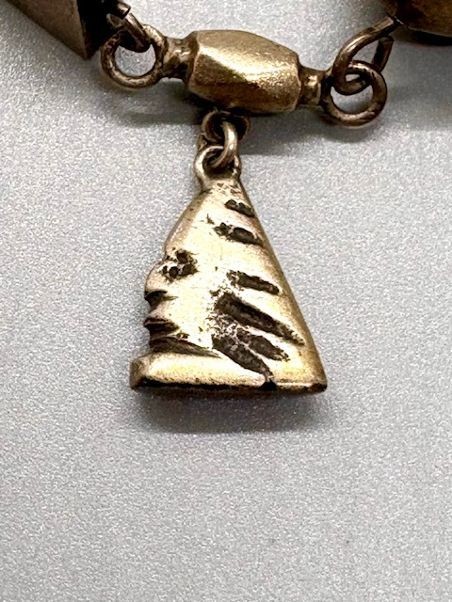 Vintage Guatemalan Charm Bracelet, marked 900 Silver
