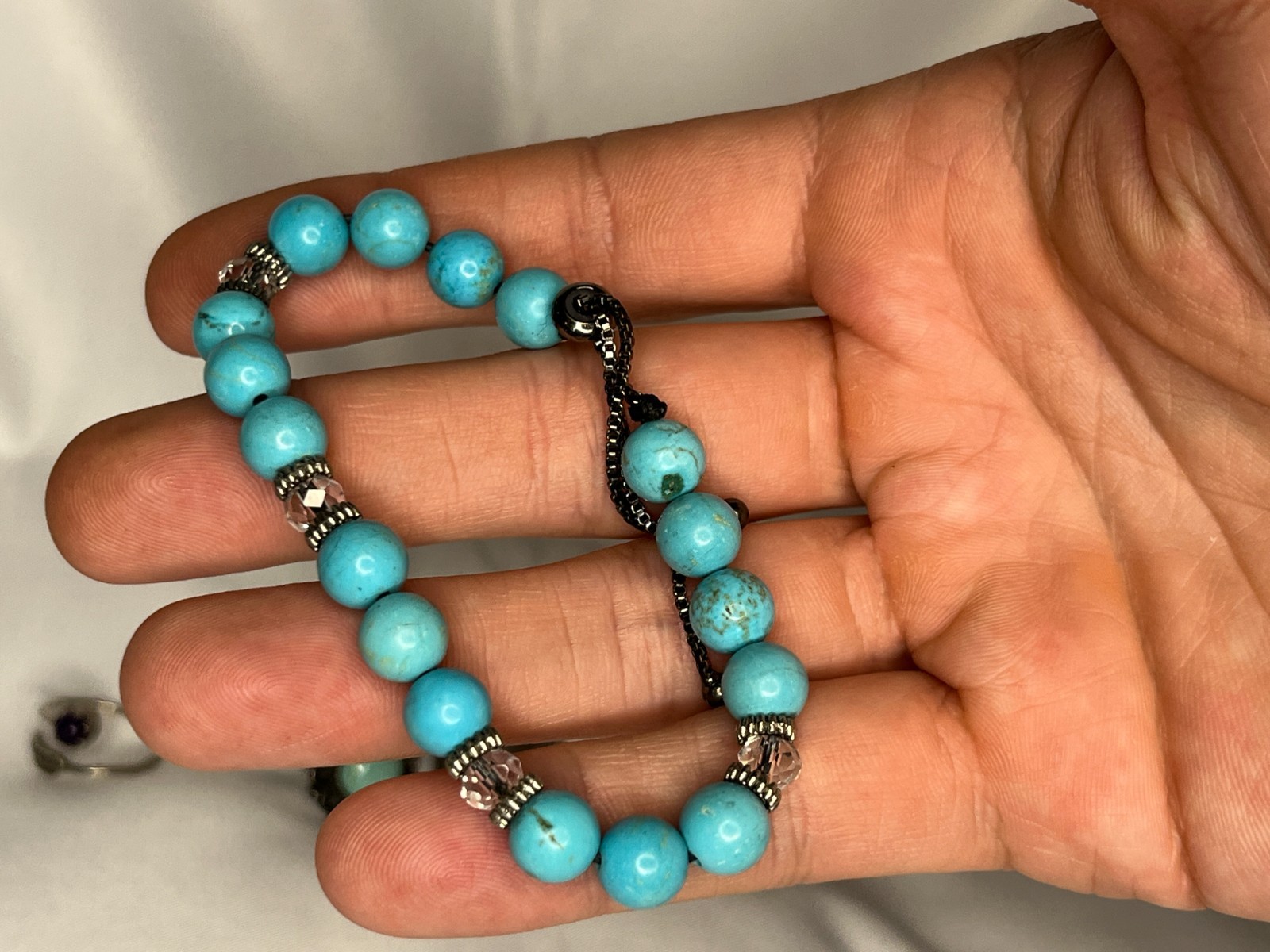 Jewelry Lot – Three Rings and Bracelet